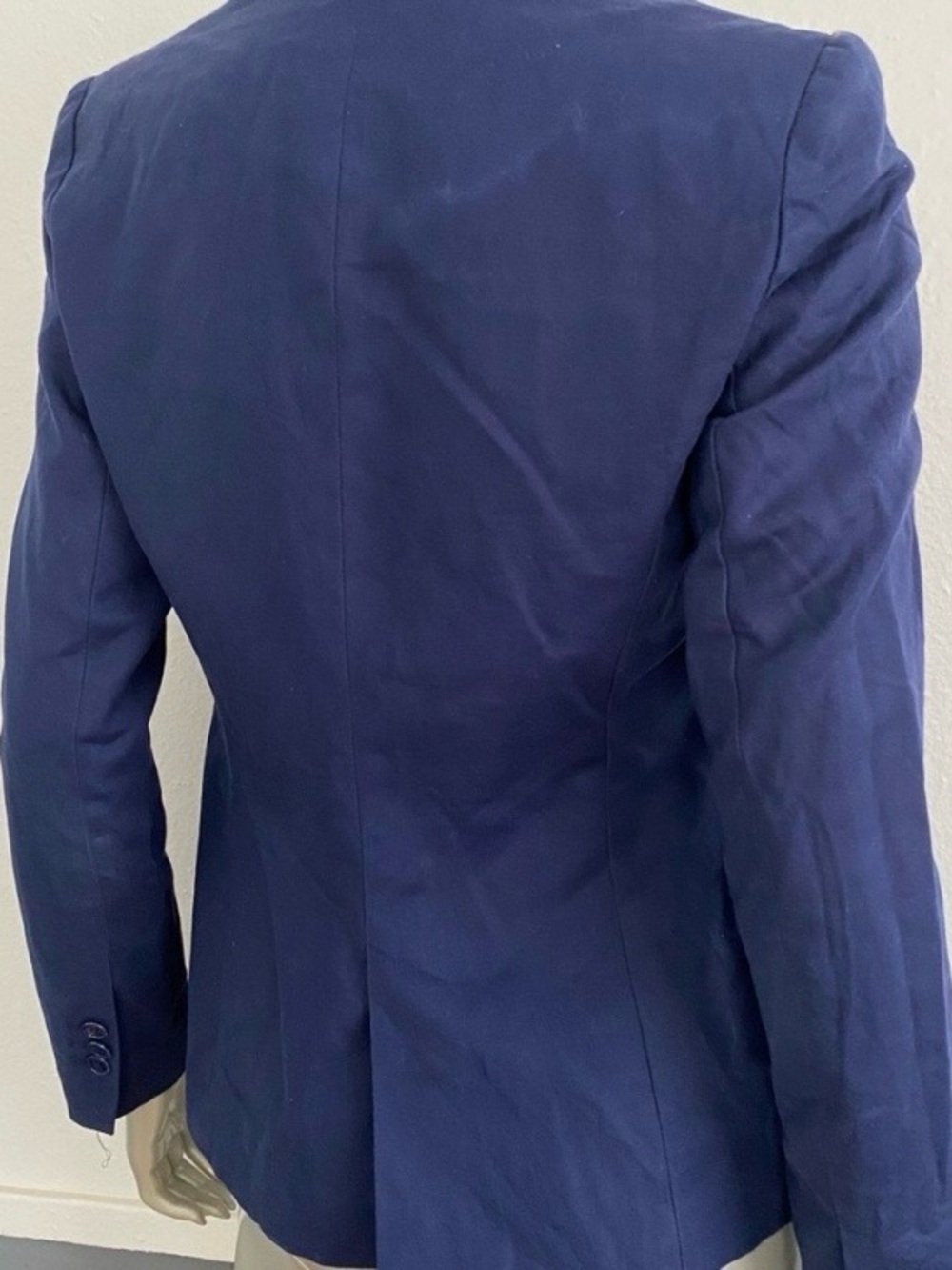 Pre-owned Zara Basic Women's Deep Blue Single-Button Blazer/Jacket Sz M Women’s - Picture 12 of 13